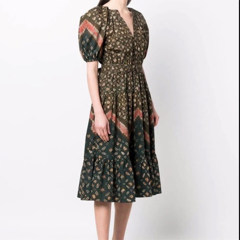 ULLA JOHNSON Josefina midi dress Sz 8